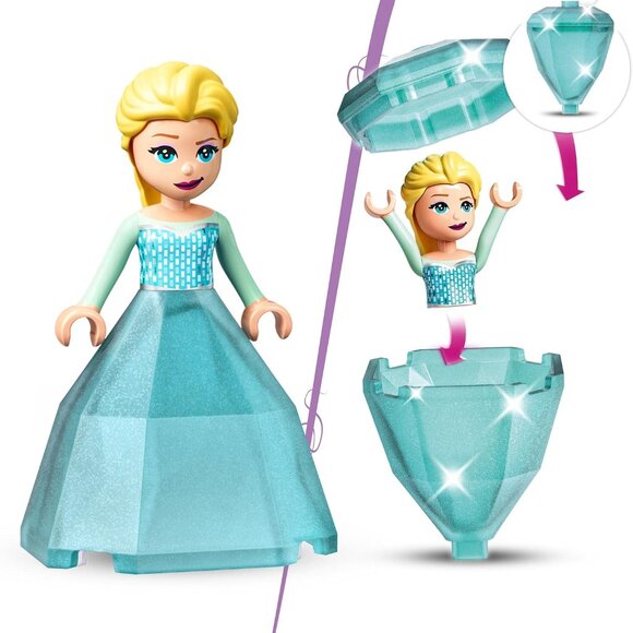 Lego Disney Frozen Elsa's Castle Courtyard 43199 Brand New - Picture 5 of 13